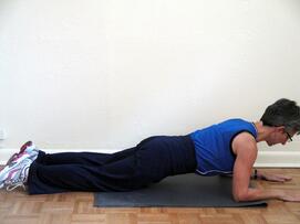 core exercises modified plank