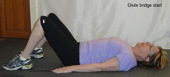 glute bridge start
