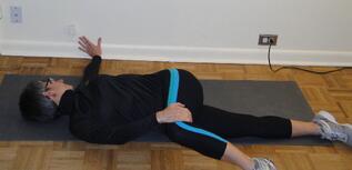 low back stretch lumbar rotation