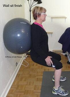 wall sit finish